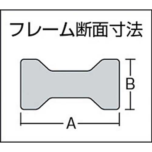 TRUSCO Lクランプ強力型 最大口開600mmX深さ120mm GKLB600-