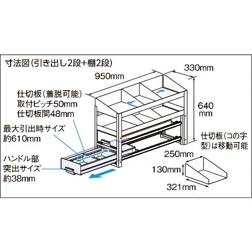 廃番】デンサン バンキャビネット(サイド棚) SCT-S01Rの通販｜現場市場