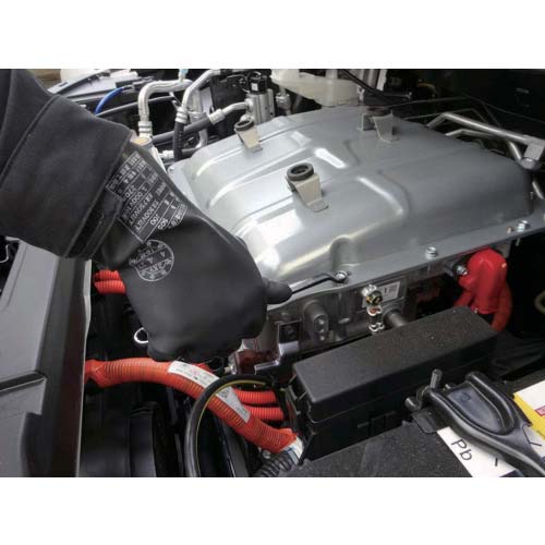 ワタベ 低圧ゴム手袋(薄手タイプ)AC300V/DC750V以下用 505