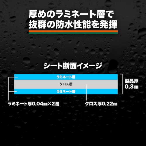 TRUSCO 防炎シートα軽量 幅10.0mX長さ10.0m GBS-1010Aの通販｜現場市場