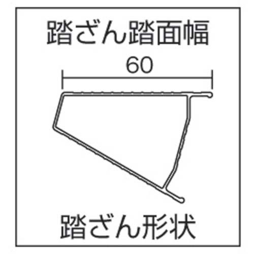 ピカ はしご兼用脚立PRO型 7尺 PRO-210Bの通販｜現場市場