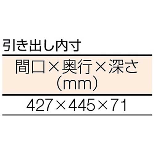 TRUSCO CFWP型作業台 900X600XH740 2段引出付 ダークグレー色 CFWP