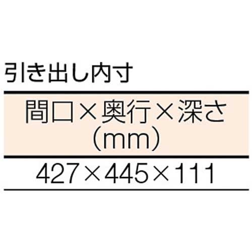 TRUSCO CFWP型作業台 1800X750XH740 1段引出付 ダークグレー色 CFWP