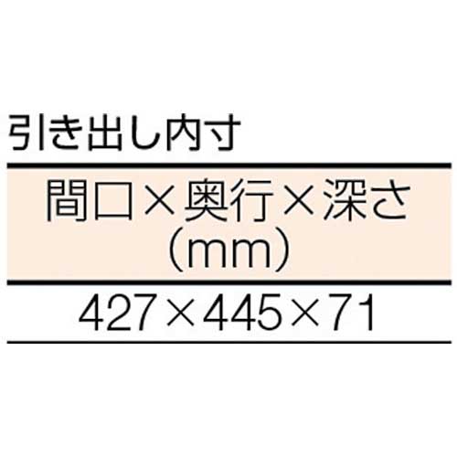 TRUSCO HAEWP型立作業台 1800X750XH885 2段引出付 HAEWR-1875F2の通販