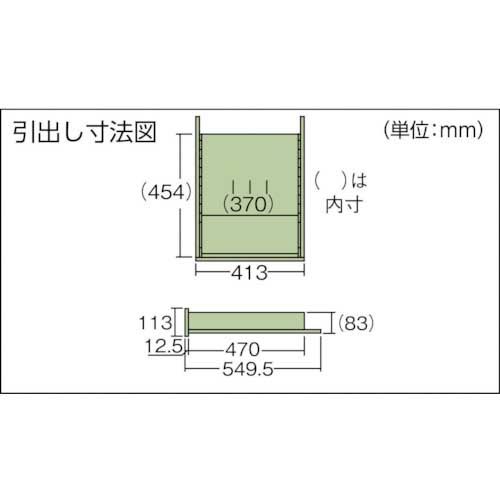 TRUSCO TWZ型作業台 1800X750 3段引出X2付 TWZ-1800D3D3の通販｜現場市場