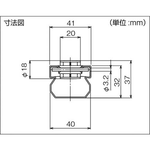 TRUSCO カセット式流動棚用ホイールコンベヤΦ18 P20X3000 V-1820ECON