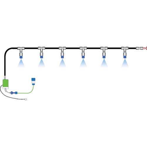 いけうち ミスト噴霧キット COOLKIT-B-50HZ(水道直結タイプ) COOLKIT-B
