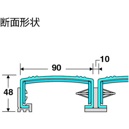 テラモト 抗菌安全スノコ(完成品)600×900mm 灰 MR-093-341-6の通販