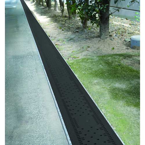 サンコー プラスチックグレーチングU#180 805260 グレー SKGL-U180-GL