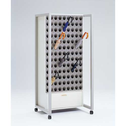 【廃番】テラモト シュート式傘立て オブリークアーバンS117-S(117本収納) UB-285-817-0