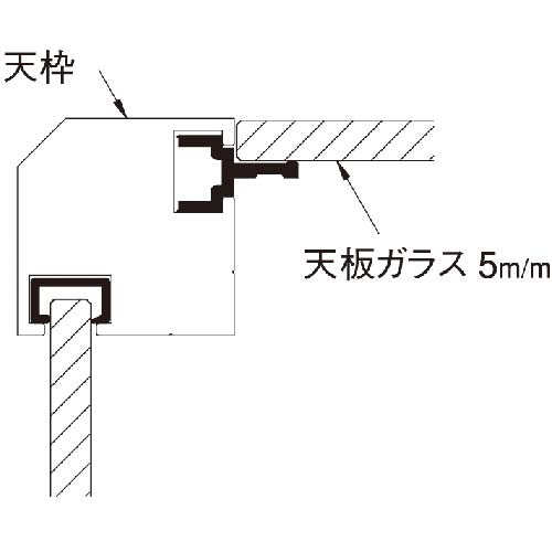 ハヤノ エクシード ハイケースS シルバー プッシュ錠付 1500×600×H1200 S15-602-S-P