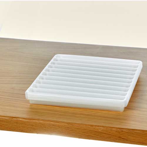 TRUSCO PPトレー 角 20マス 30X30 20枚入 PPTS-30X30