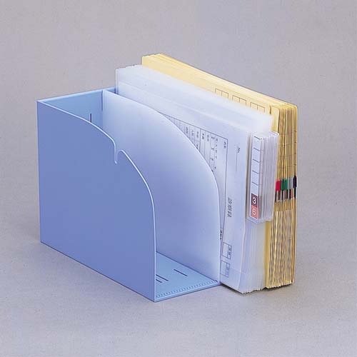 LIHIT ブックスタンド 5仕切り A4 白 G1650-0