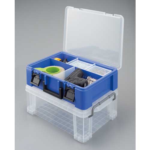 JEJアステージ パーツストッカー ブルー PS-400ーBLーF PS-400BL-F