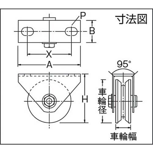 丸喜金属 S-3000-200 マルコン枠付オールステンレス重量車 200mm V型-