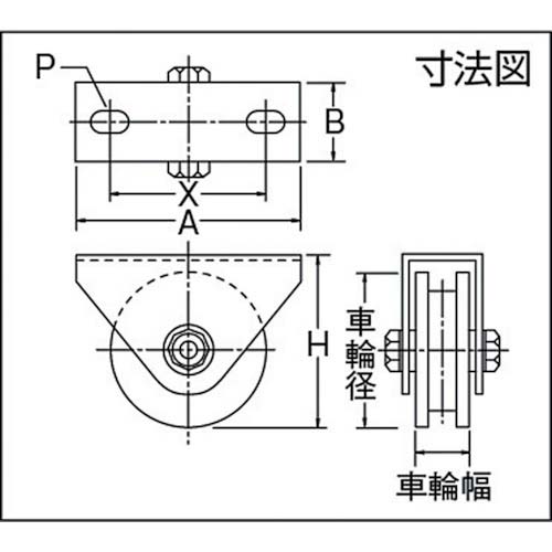 マルコン オールステンレス枠付重量車 200mm コ型 S-3650-200