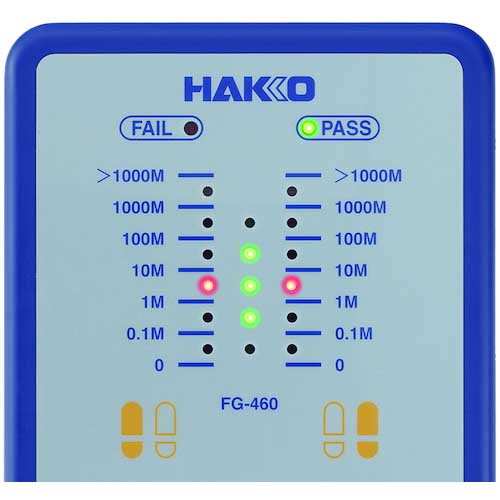 白光 帯電防止靴用テスター FG-465 100V 平型プラグ FG465-81の通販