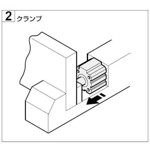 CKD エアシリンダ スーパーコンパクトシリンダ ストローク10 Rc3/8 SSD-100-10