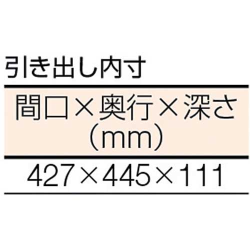 TRUSCO AE型作業台 1200X750XH740 1段引出付 ヤンググリーン色 AE