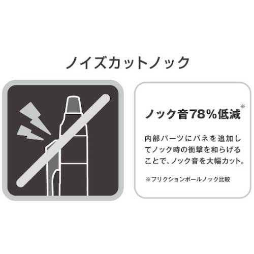 PILOT 消せるボールペン フリクションボールノックゾーン ニュートラルクリア 0.7mm LFBKZ-50F-NTC
