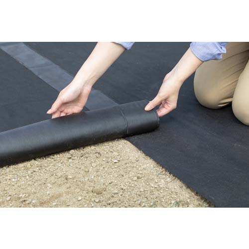 アイリスオーヤマ 298131 防草シート 50M ブラック BS-50-B