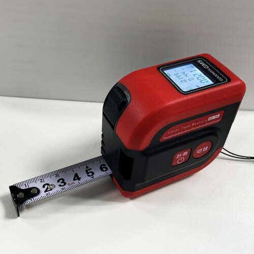GOODMAN レーザー距離計付き巻尺 GM5
