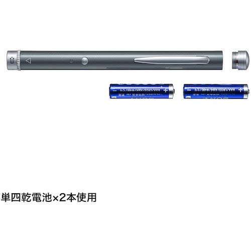 SANWA 照射形状可変グリーンレーザーポインター LP-GL1018GY