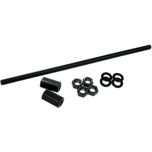 DAIDOHANT ダイドーハント カラー平ワッシャー (内径)M6×(外径:D)12.5×(厚み:t)1.6mm 黒(ブラック)〈4枚入〉 10103306