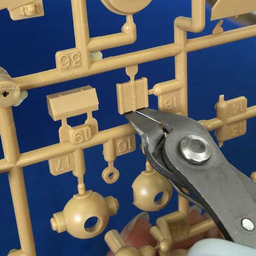 フジ矢 極薄プラスチックニッパ(片刃)120mm HP813-120X