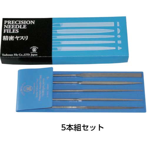 ツボサン 精密ヤスリ 10本組 平 HI01056Tの通販｜現場市場