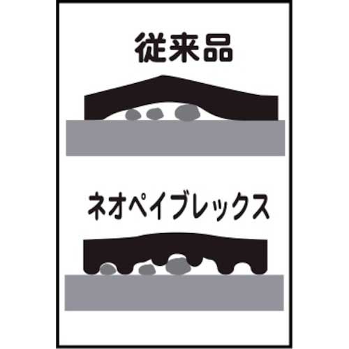 仙台銘板 ネオペイブレックス(黒ゴムマット) (2000×1000×15mm) 3270660