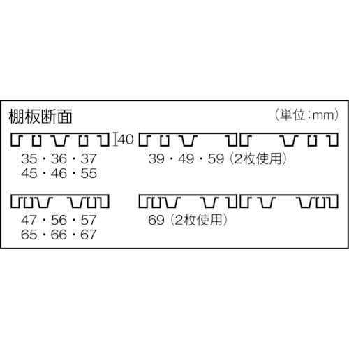 TRUSCO スチールラック M5型用追加棚板セット 1200X921 中受付