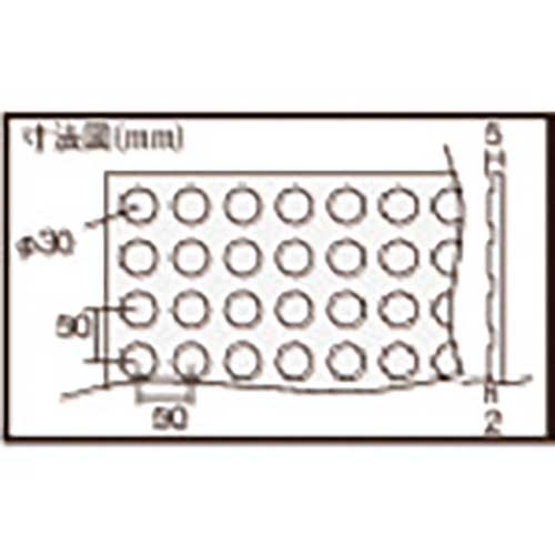 TRUSCO コインマット 1000X2500mm TCM-5025の通販｜現場市場