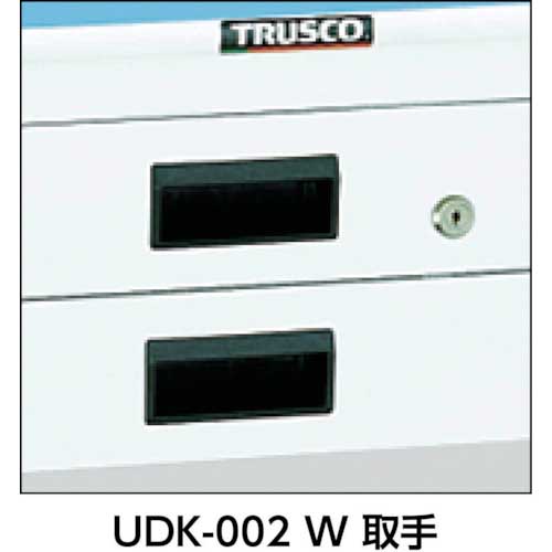 TRUSCO BO型軽量作業台 900X750 薄型2段引出付 BO-0975UDK2の通販