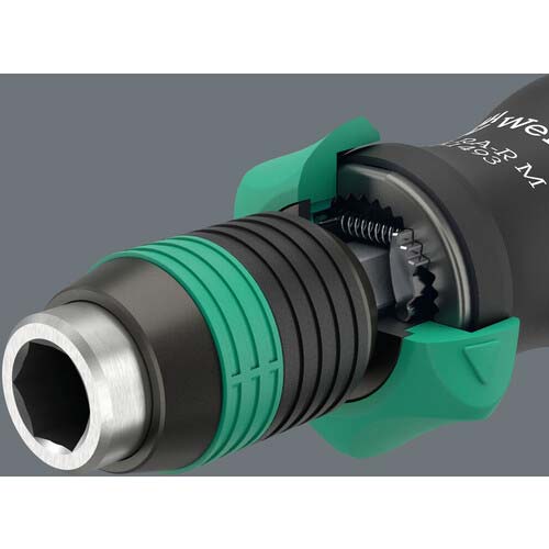 Wera 838 RA-R M ラチェット機能付き差替式ビットホルダー 6.35ミリ 051493