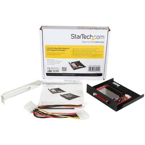 StarTech CFカード - IDE変換アダプター/3.5インチベイ内蔵型/コンパクトフラッシュ カードリーダー/HDDコンバーター 35BAYCF2IDE