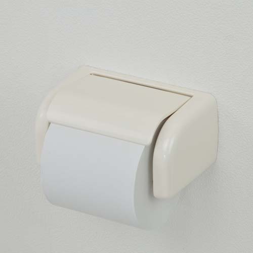 ガオナ トイレットペーパーホルダー ワンタッチ交換 (樹脂製 アイボリー) GA-NC004