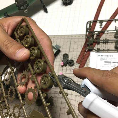 フジ矢 極薄プラスチックニッパ(片刃)120mm HP813-120X