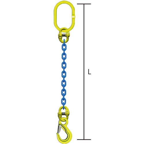 マーテック １本吊りチェンスリングセット Ｌ＝１．５ｍ （1Ｓ） 品番