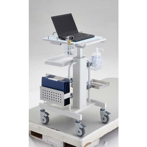 TRUSCO パソコンカート 天板昇降式 PCW-2