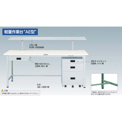 個人宅配送不可】CL57030 ＨＲＡＥ型立作業台