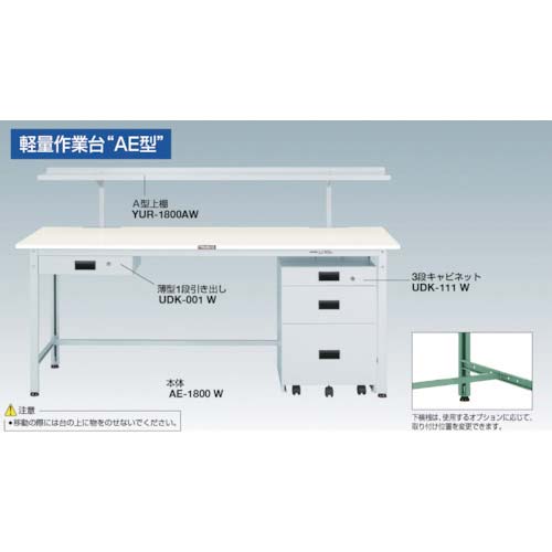 TRUSCO SAE型作業台 900X450XH740 SAE-0945の通販｜現場市場