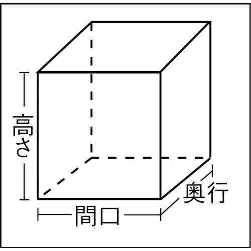 TRUSCO パレットカバー1500×1500×1200 ベルト付 TPC-B-3の通販｜現場市場