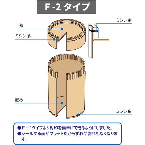 TSP ファイバードラム F-2タイプ 455Φ 130L F2-455-130