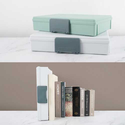 カール 保管ボックス ホワイト A4サイズ収納 HBP-200-W