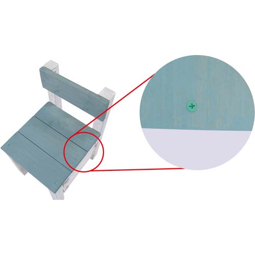 DAIDOHANT ネジカラー ステンレス 木ねじ 皿頭 2.7x20薄茶(16本) 10179111