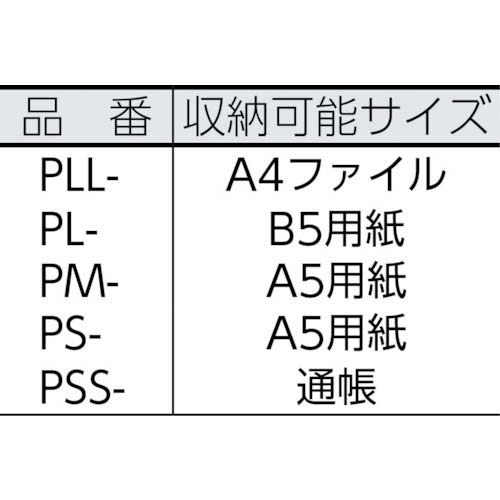 SANEI 帆布メール用ポーチ(LL)SED-1錠付 黒 PLL-SED-01の通販｜現場市場