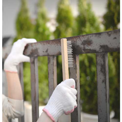 アサヒペン 油性高耐久鉄部用0.7Lこげ茶 526427