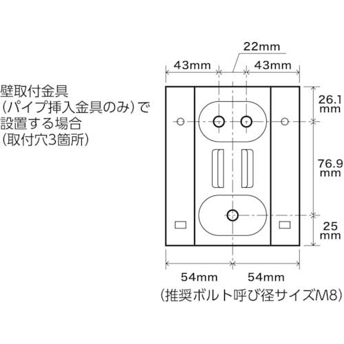 TRUSCO 全閉式工場扇ルフトハーフェン壁掛タイプ アルミハネ ホワイト