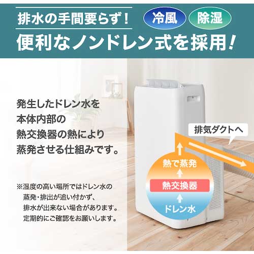 廃番】アイリスオーヤマ 290367 ポータブルクーラー 冷暖房 3.5kW ホワイト IPA-3521GH-Wの通販｜現場市場